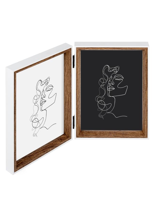 Silhouette Βίκραμ Καρυδιά 13x18 cm - 2 Εικόνες