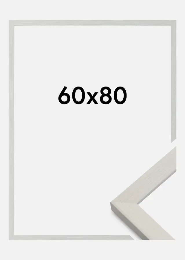 Πλαίσιο Fiorito Ακρυλικό γυαλί Λευκό 60x80 cm