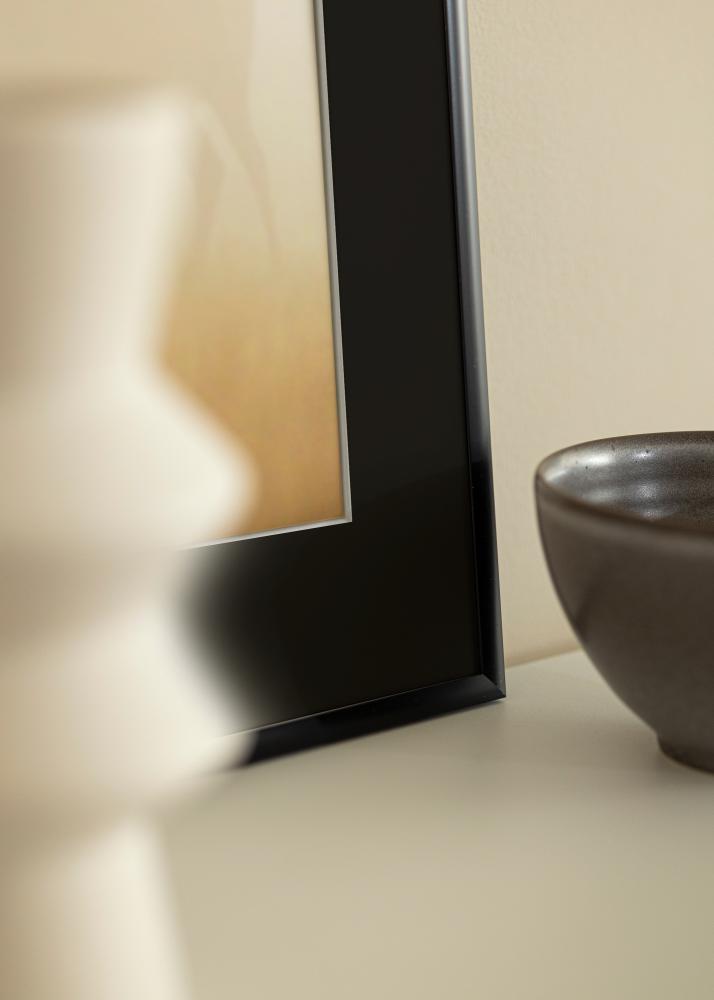 Πλαίσιο New Lifestyle Ματ Μαύρο 30x30 cm - Πασπαρτού Μαύρος 8x8 inches