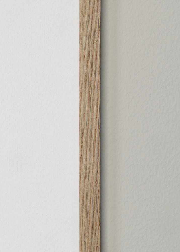 Πλαίσιο στενή βελανιδιά ακρυλικό γυαλί 32x32 cm