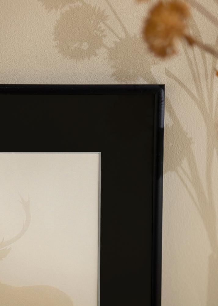 Πλαίσιο New Lifestyle Ματ Μαύρο 30x30 cm - Πασπαρτού Μαύρος 8x8 inches