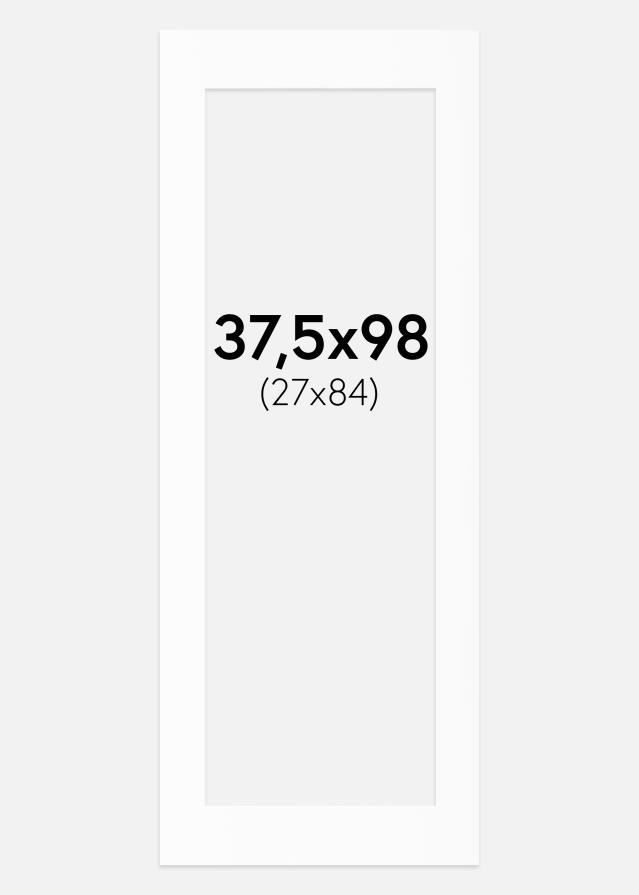 Πασπαρτού Λευκό Πρότυπο (Λευκός Πυρήνας) 37,5x98 cm (27x84)