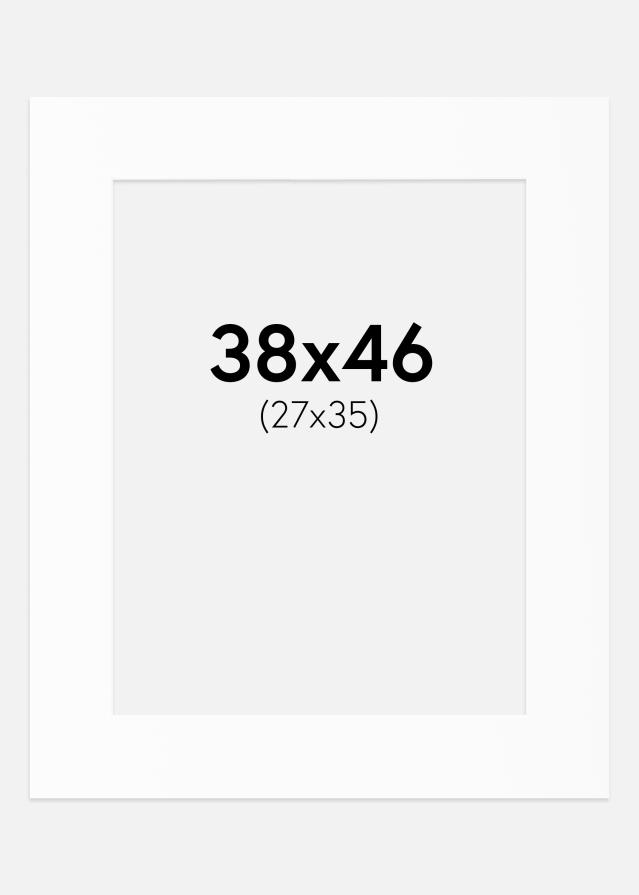 Πασπαρτού Λευκό Πρότυπο (Λευκός Πυρήνας) 38x46 cm (27x35)