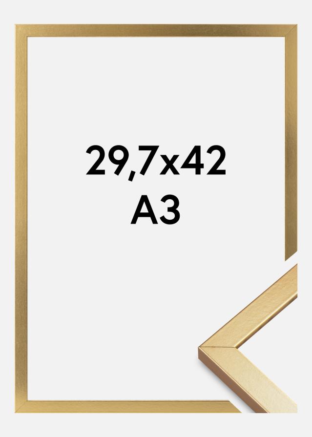 Πλαίσιο Minerva Ακρυλικό γυαλί Χρυσός 29,7x42 cm (A3)