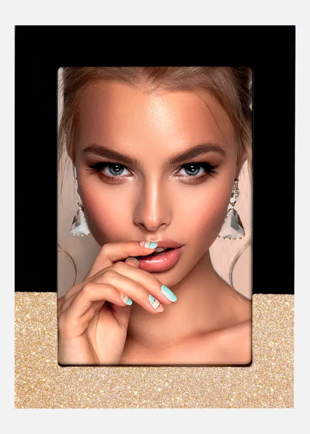 Πλαίσιο Morgex Μαύρος 10x15 cm