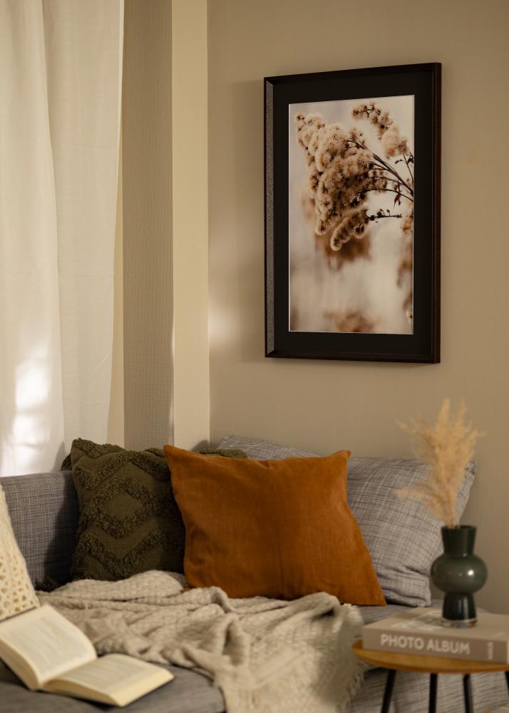 Πλαίσιο Globe Espresso 40x100 cm - Πασπαρτού Μαύρος 30x91 cm