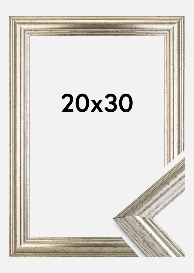 Πλαίσιο Västkusten Ακρυλικό γυαλί Ασημί 20x30 cm