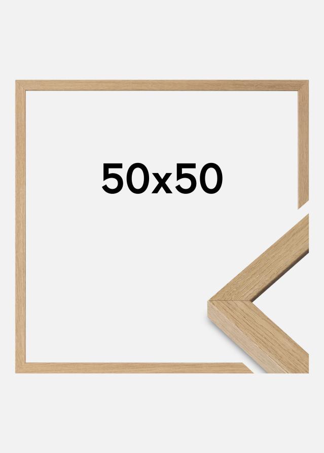 Πλαίσιο Hermes Ακρυλικό γυαλί Natural Oak 50x50 cm