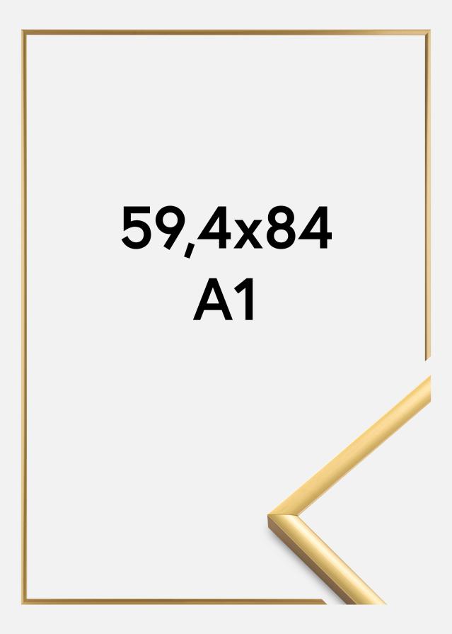 Πλαίσιο New Lifestyle Ακρυλικό γυαλί Shiny Χρυσός 59,4x84,1 cm (A1)