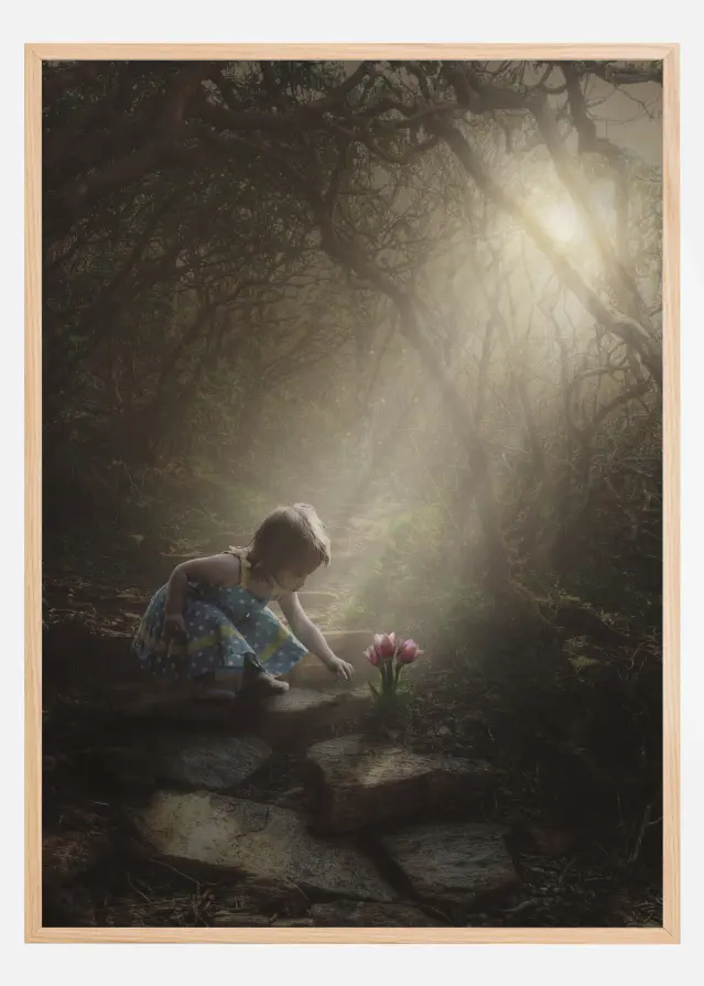 Light Up The Flower Αφίσα