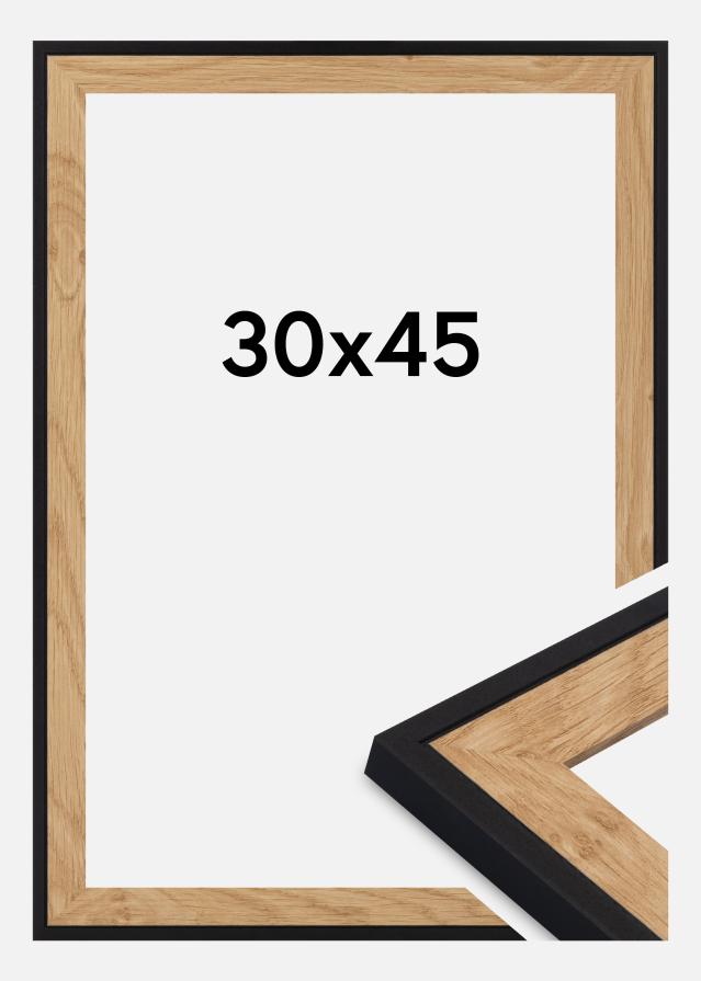 Πλαίσιο Iris Ακρυλικό γυαλί Μαύρο 30x45 cm