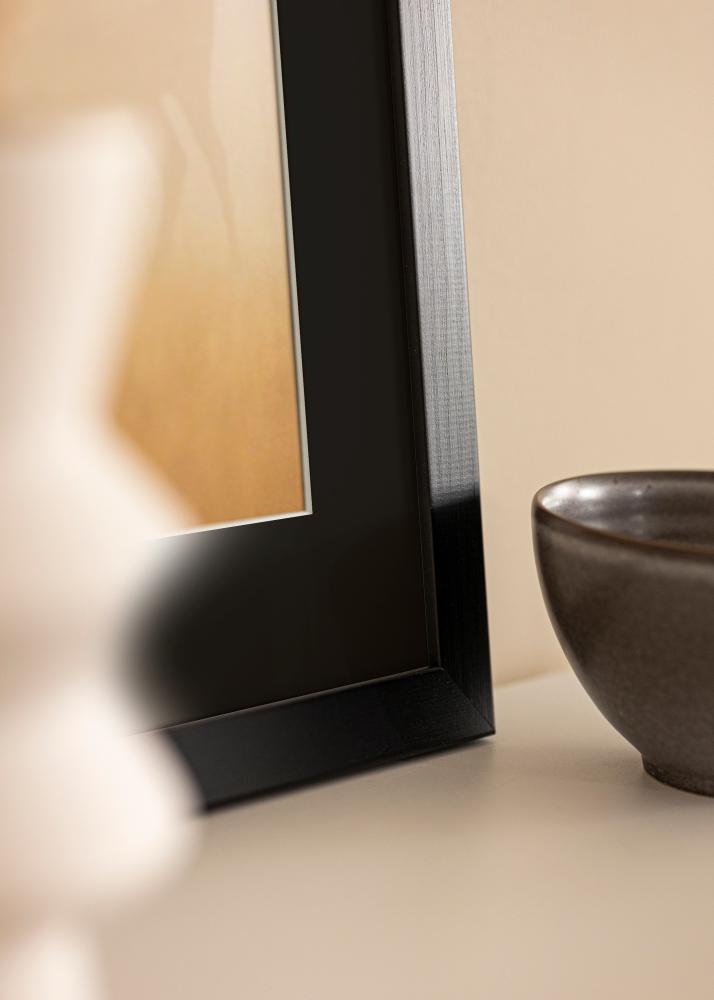 Πλαίσιο Trendline Μαύρος 55x70 cm - Πασπαρτού Μαύρος 43,2x61 cm (A2+)