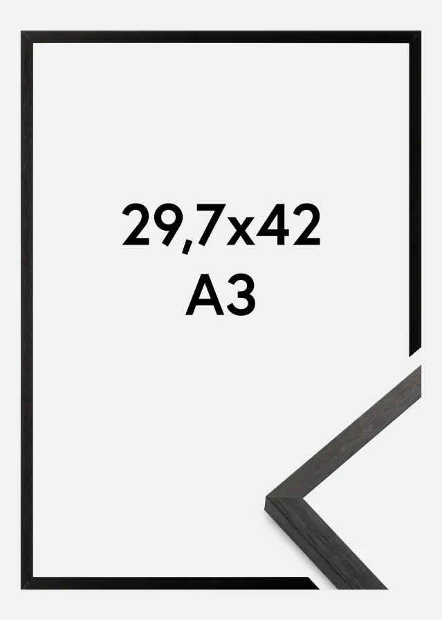 Πλαίσιο Chair Μαύρος 29,7x42 cm (A3)