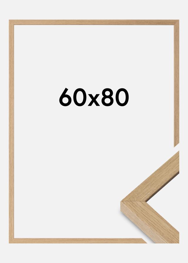 Πλαίσιο Hermes Ακρυλικό γυαλί Natural Oak 60x80 cm