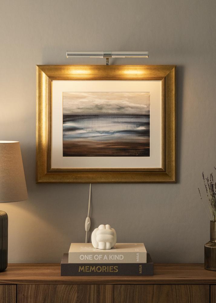 Eklunds Art 2 Πίνακας φωτισμού - βουρτσισμένο αλουμίνιο.