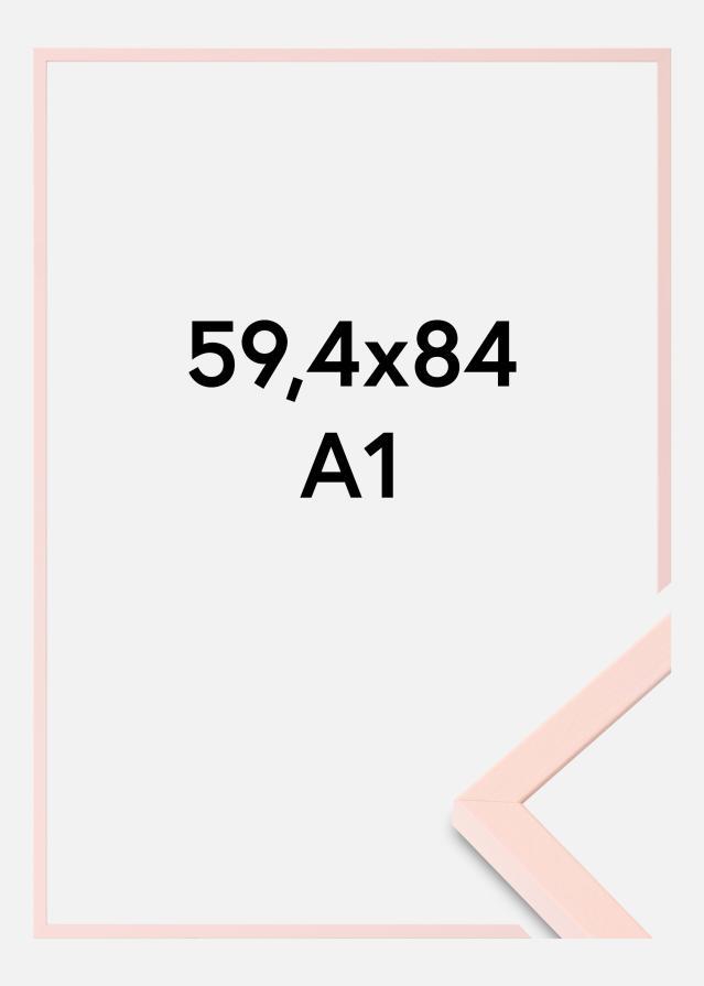 Χρωματιστό Ακρυλικό γυαλί Ροζ 59,4x84,1 cm (A1)