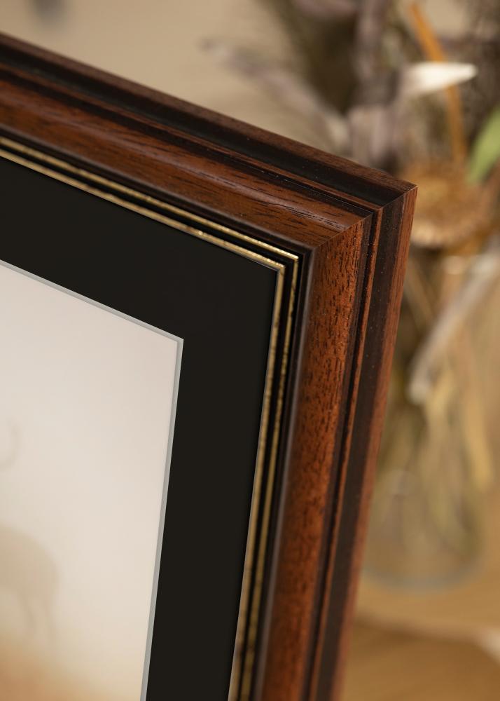 Πλαίσιο Old Ρετρό 40x50 cm - Πασπαρτού Μαύρος 30x40 cm