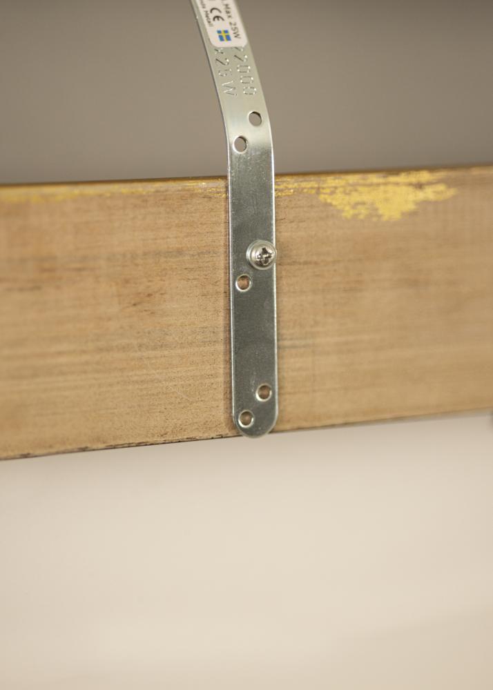 Eklunds Art 2 Πίνακας φωτισμού - βουρτσισμένο αλουμίνιο.