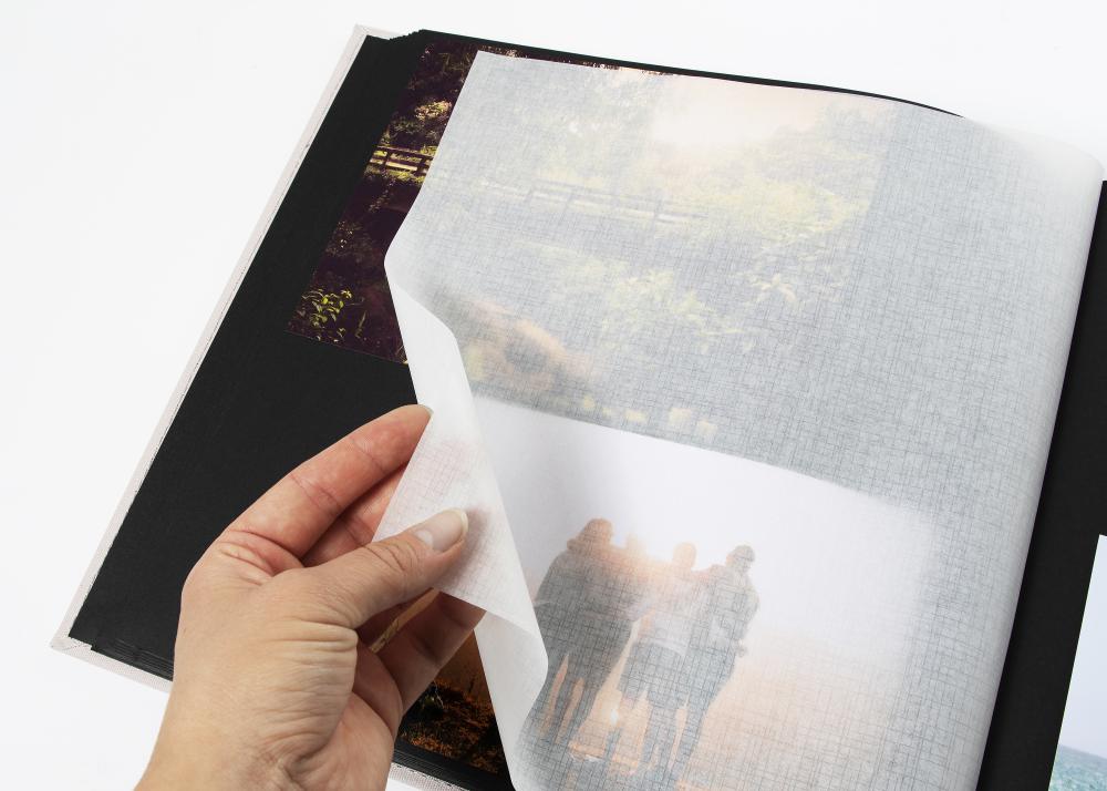 Black & White Άλμπουμ Μαύρος - 30x30 cm (50 Μαύρες Σελίδες / 25 φύλλα)