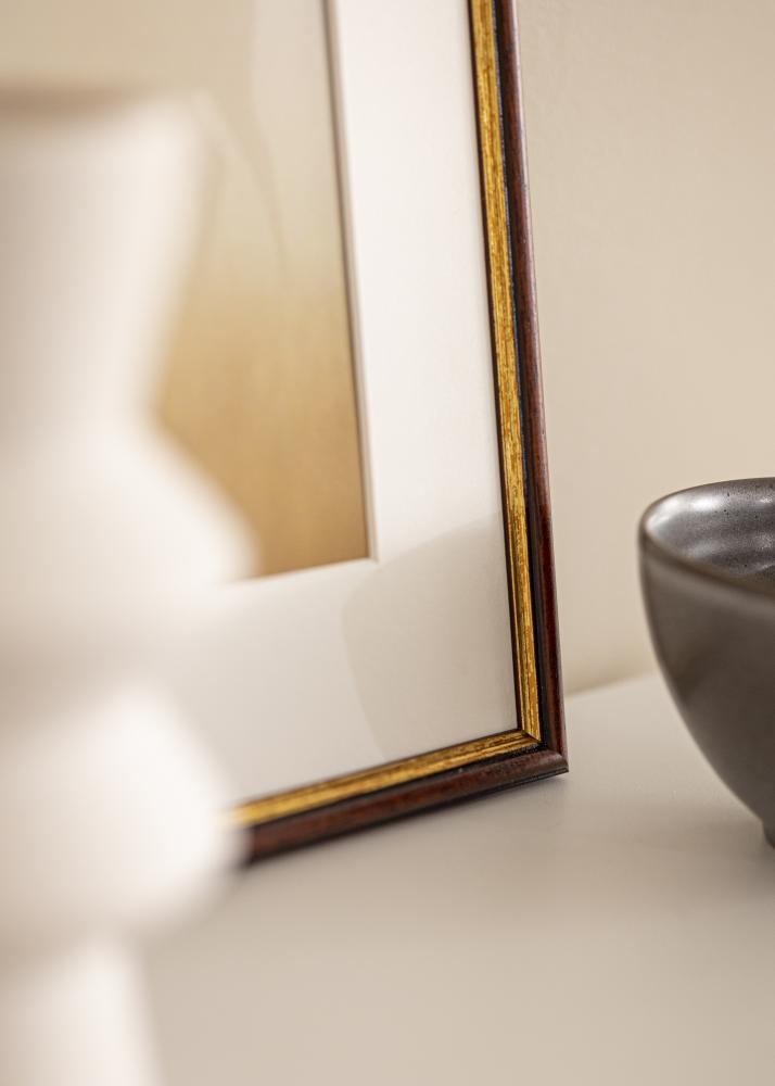 Πλαίσιο Horndal Καστανός 30x80 cm - Πασπαρτού Λευκό 20x70 cm