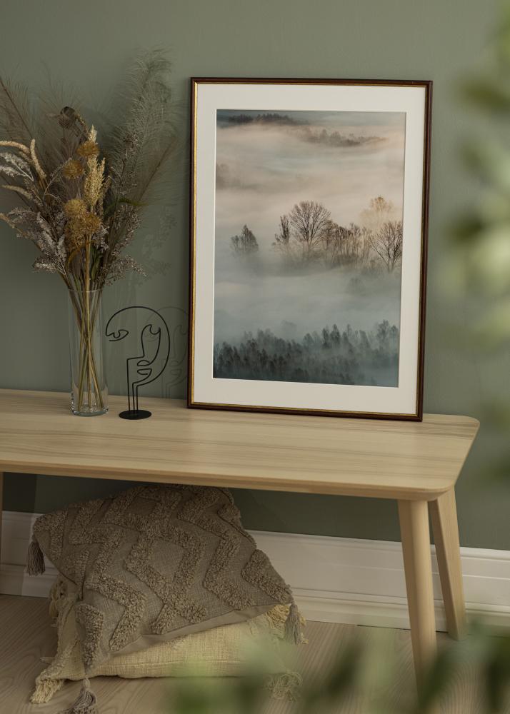 Πλαίσιο Horndal Καστανός 30x80 cm - Πασπαρτού Λευκό 20x70 cm