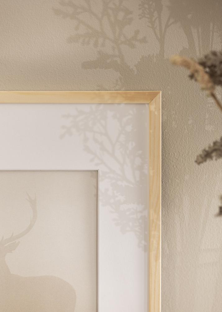 Πλαίσιο Galant πεύκο 30x30 cm - Πασπαρτού Λευκό 20x20 cm