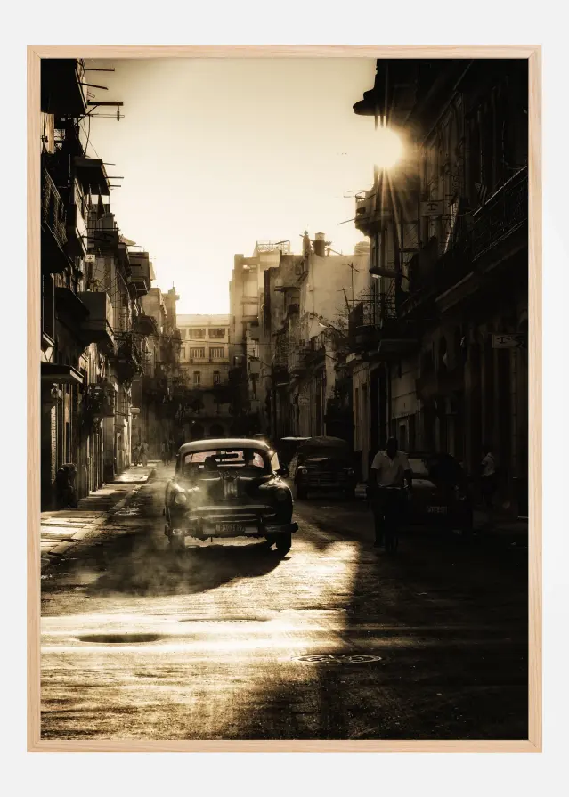 Mystic morning in Havana Αφίσα