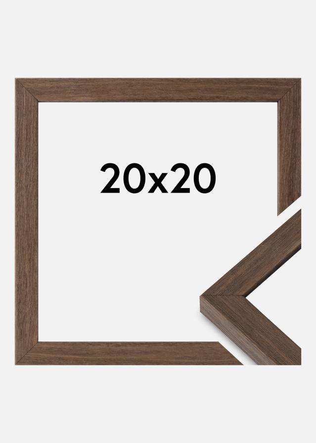 Πλαίσιο Hermes Ακρυλικό γυαλί Καρυδιά 20x20 cm