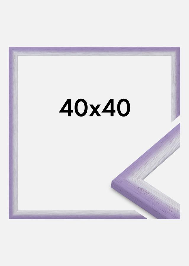 Πλαίσιο Cornwall Ακρυλικό γυαλί Ανοιχτό μωβ 40x40 cm