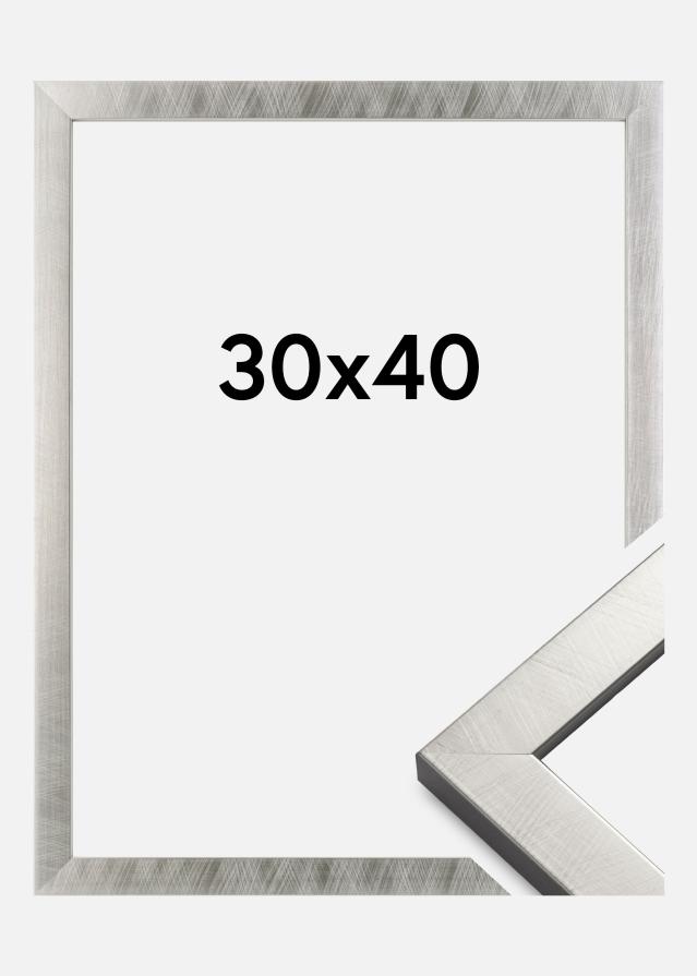 Πλαίσιο Uppsala Ακρυλικό γυαλί Ασημί 30x40 cm