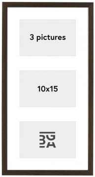 Edsbyn Κορνίζα κολάζ XIII Καρυδιά - 3 Εικόνες (10x15 cm)