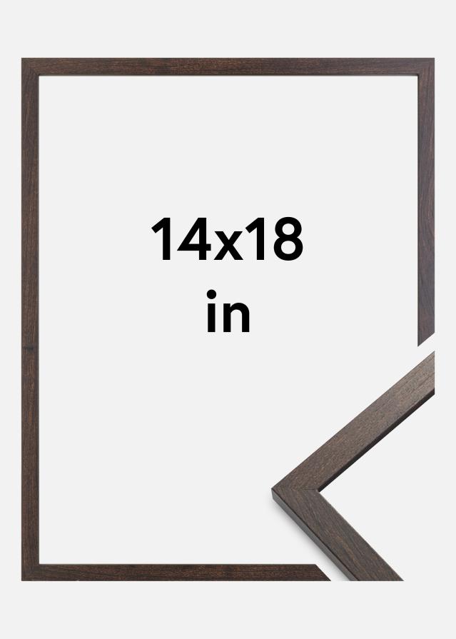 Πλαίσιο Trendy Ακρυλικό γυαλί Καρυδιά 14x18 inches (35,56x45,72 cm)