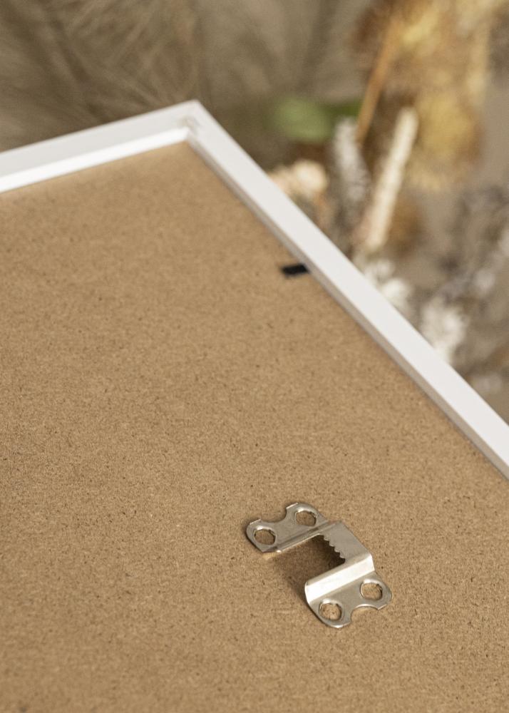 Πλαίσιο Trendy Λευκό 30x40 cm - Πασπαρτού Μαύρος 18x27 cm