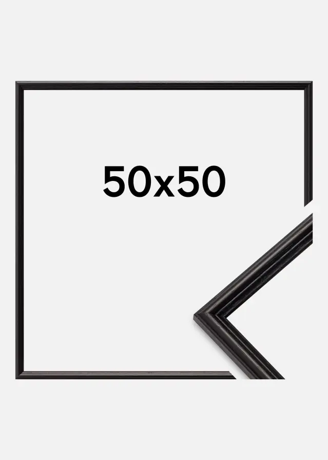 Πλαίσιο Horndal Ακρυλικό γυαλί Μαύρος 50x50 cm