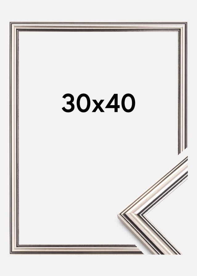 Πλαίσιο Tango Ασημί 30x40 cm