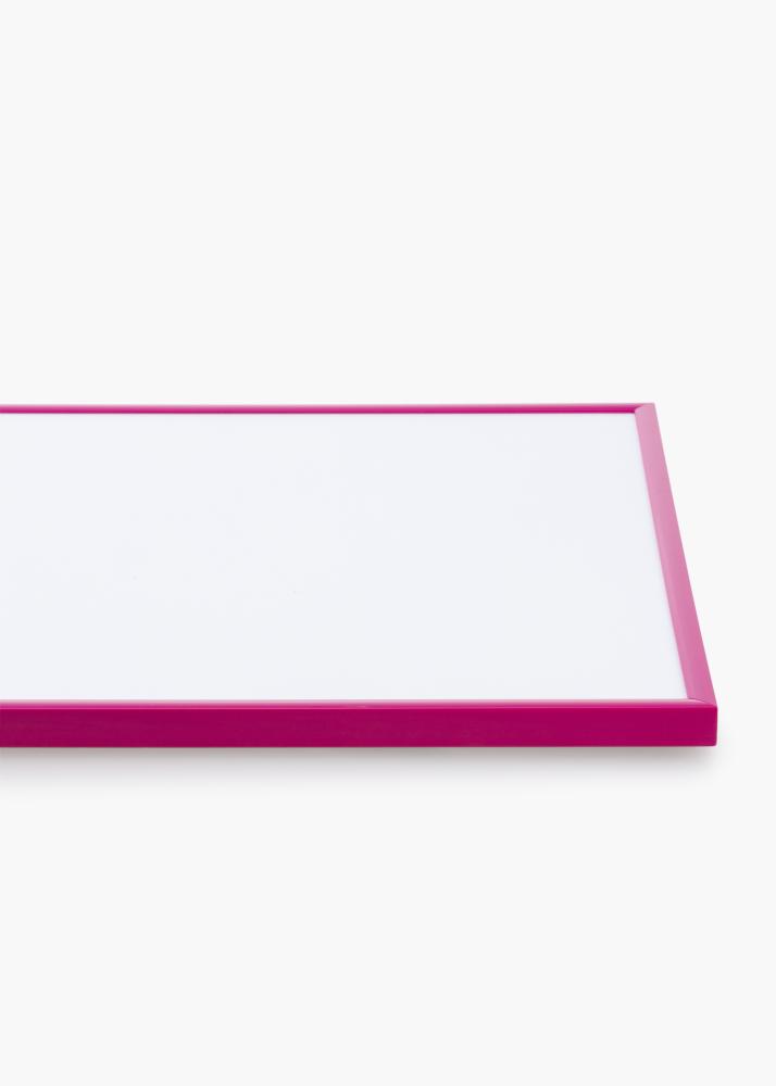 Πλαίσιο New Lifestyle Σκούρο ροζ 50x70 cm - Πασπαρτού Λευκό 16x24 inches