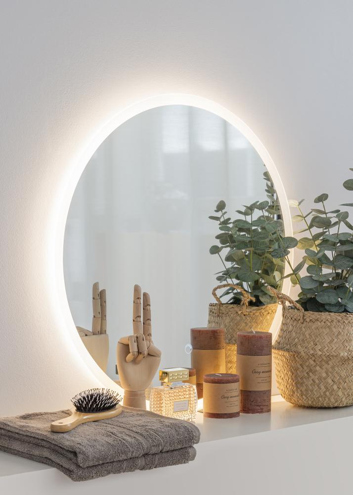 KAILA Καθρέφτης Frost LED 60 cm Ø