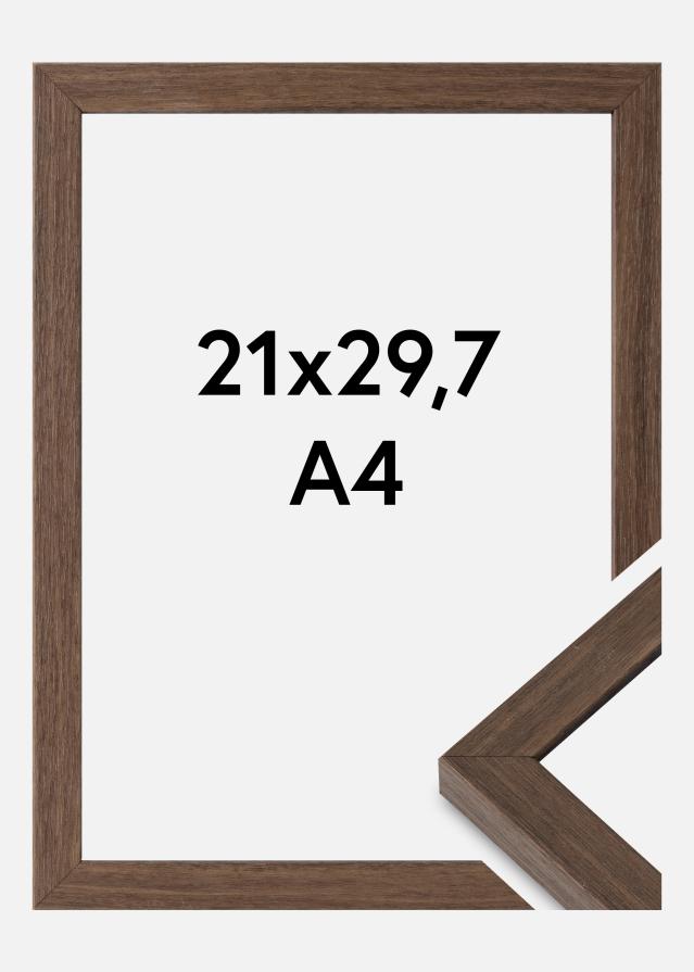 Πλαίσιο Hermes Ακρυλικό γυαλί Καρυδιά 21x29,7 cm (A4)