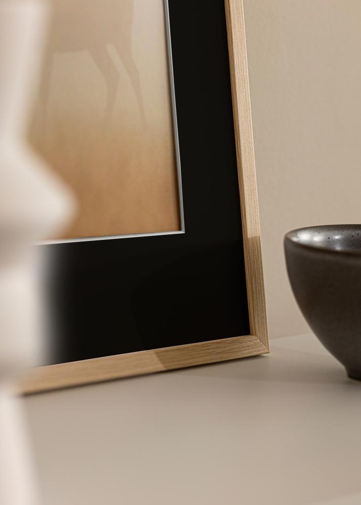 Πλαίσιο Galant Δρυς 40x50 cm - Πασπαρτού Μαύρος 12x16 inches