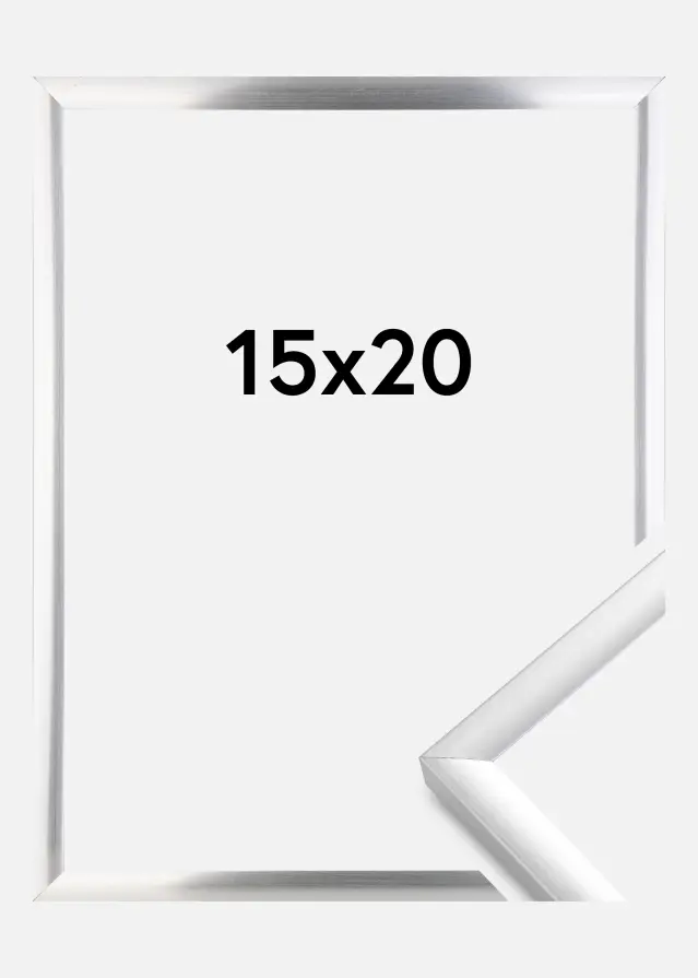 Πλαίσιο New Lifestyle Ασημί 15x20 cm