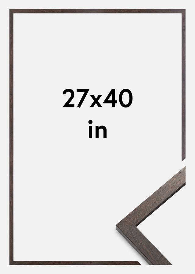 Πλαίσιο Trendy Ακρυλικό γυαλί Καρυδιά 27x40 inches (68,58x101,6 cm)