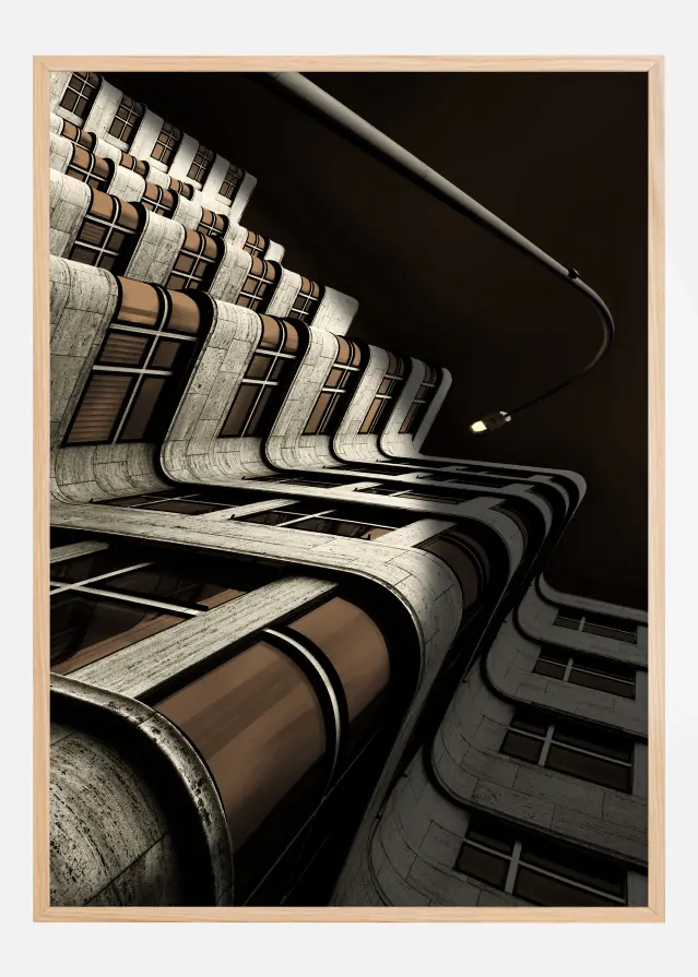 House at night Αφίσα