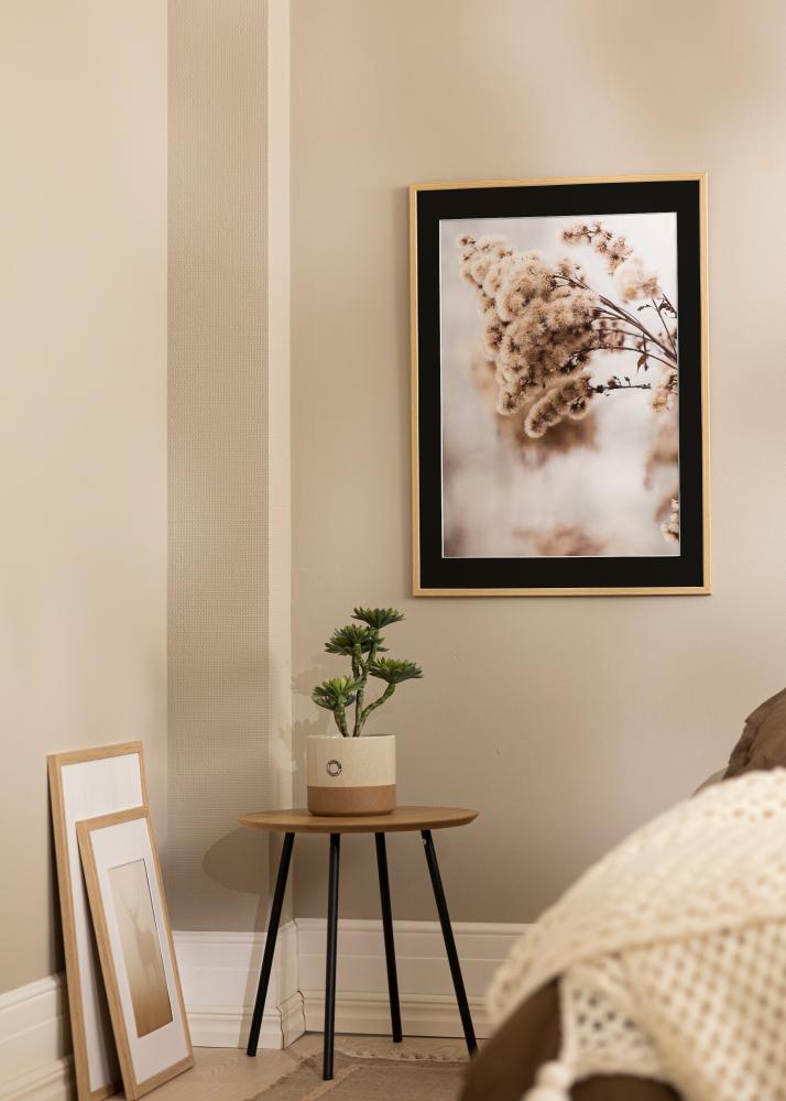 Πλαίσιο Galant Δρυς 40x50 cm - Πασπαρτού Μαύρος 12x16 inches