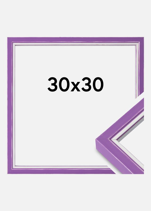 Πλαίσιο Diana Ακρυλικό γυαλί Μωβ 30x30 cm