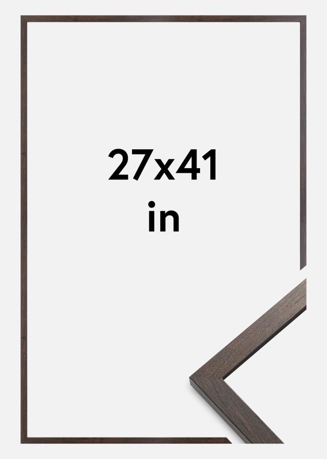 Πλαίσιο Trendy Ακρυλικό γυαλί Καρυδιά 27x41 inches (66,58x104,14 cm)