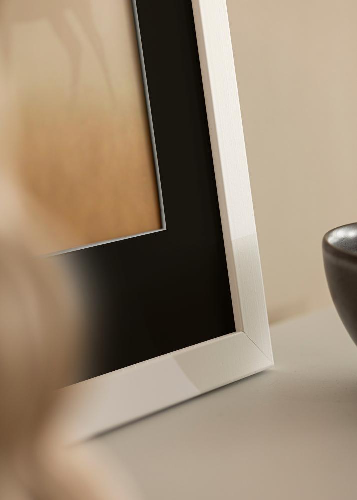 Πλαίσιο Trendline Λευκό 35x45 cm - Πασπαρτού Μαύρος 24x34 cm