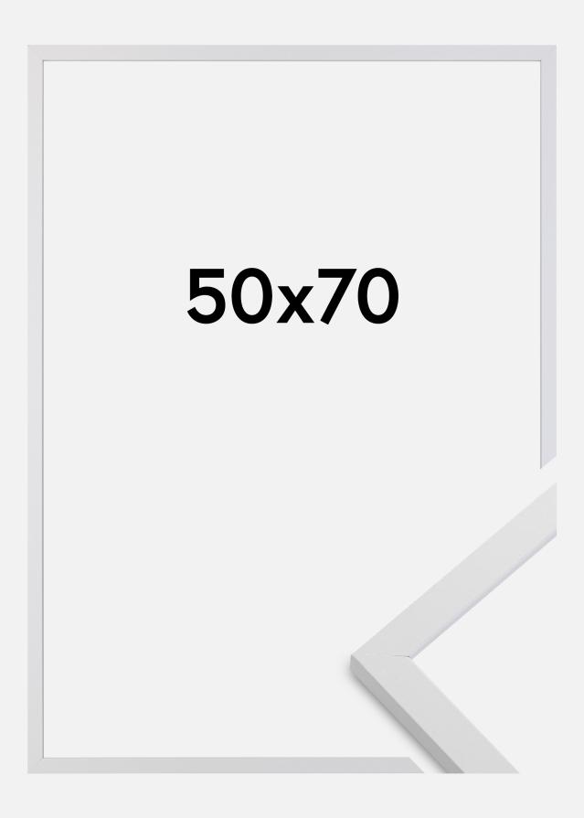 Πλαίσιο Trendy Ακρυλικό γυαλί Λευκό 50x70 cm