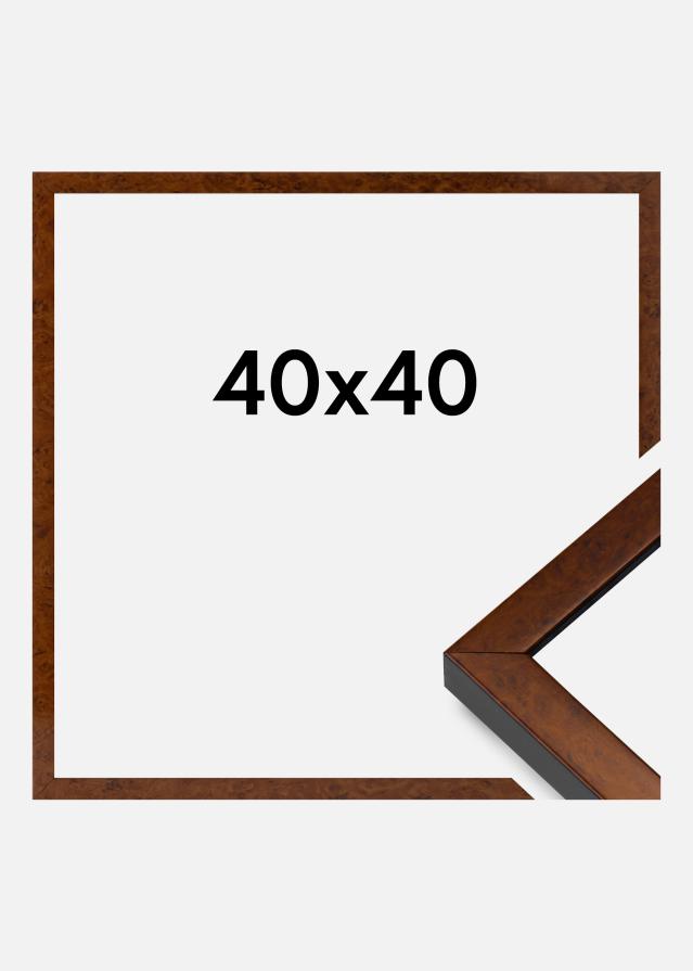 Πλαίσιο Ares Ακρυλικό γυαλί Burr Walnut 40x40 cm