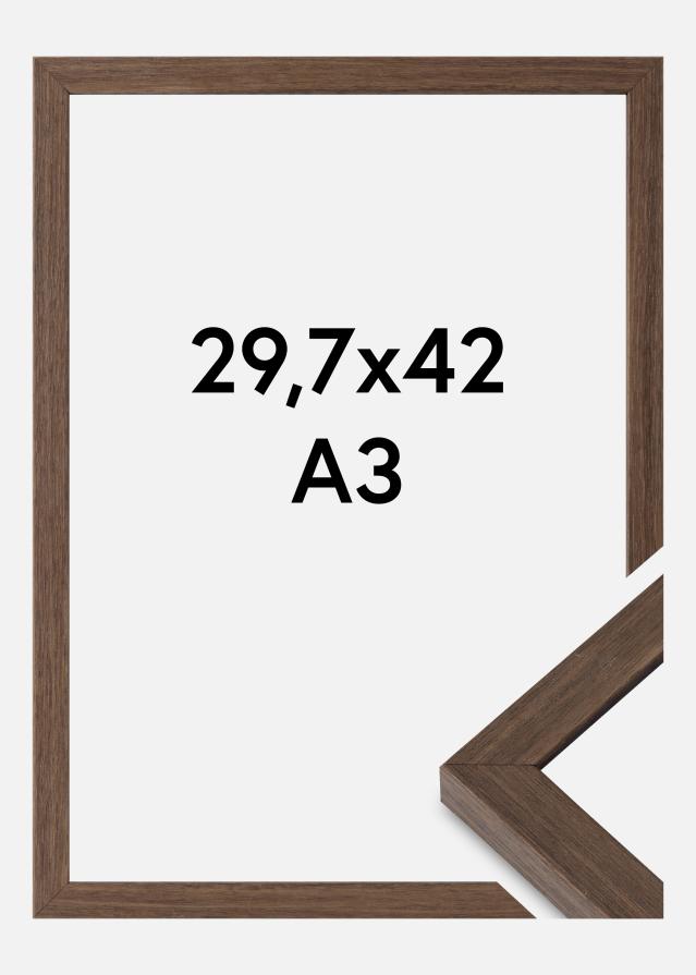 Πλαίσιο Hermes Ακρυλικό γυαλί Καρυδιά 29,7x42 cm (A3)