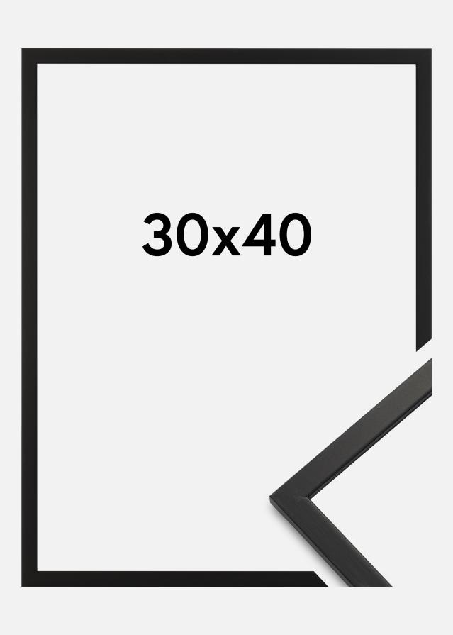 Πλαίσιο Edsbyn Μαύρος 30x40 cm